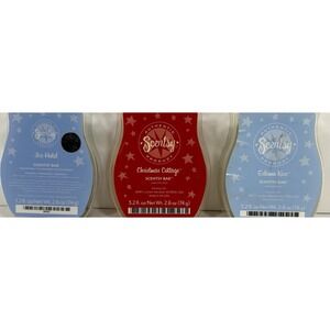 Scentsy‎ Lot (3) Holidays Wax Bars – Ice Hotel, Christmas Cottage, Eskimo Kiss